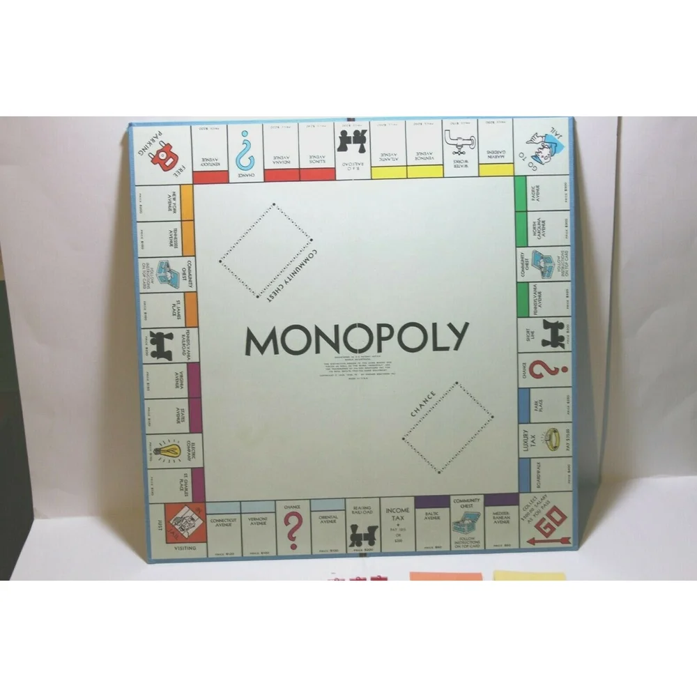 Original Hasbro Monopoly Classic Edition Family Traditional Replacement & Parts